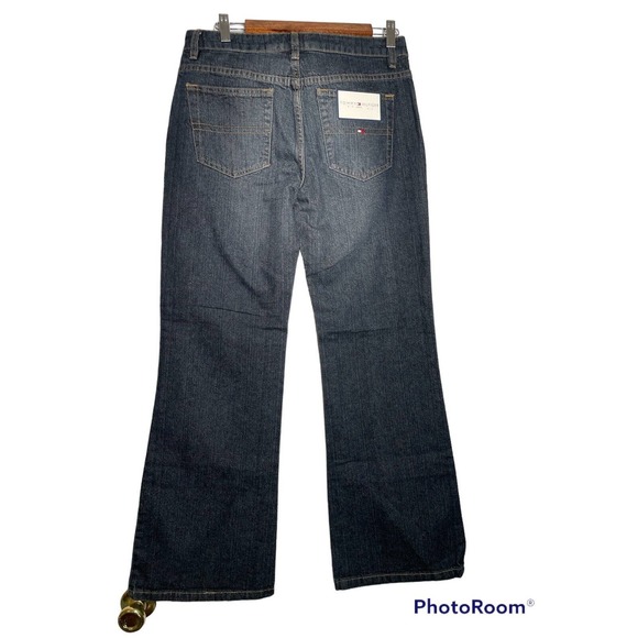 NWT Tommy Hilfiger Denim Jeans Woman’s 8 bootcut NEW Blue 31 inseam ladies - Picture 3 of 5